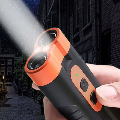 Rechargeable Ultrasonic Dog Repeller – Anti-Barking Trainer with LED..