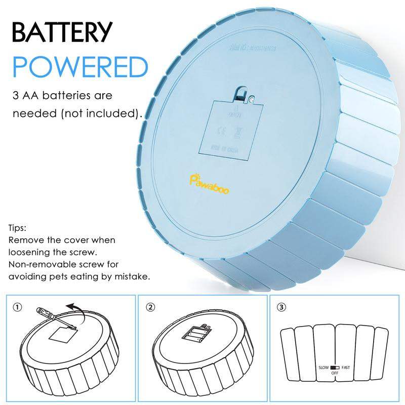 Pawaboo 4 Holes Whack-A-Mole Electric Cat Toy, Interactive Cat Toy with Running Mouse, Pop and Play Hide Seek Cat Toy,Pet Supplies