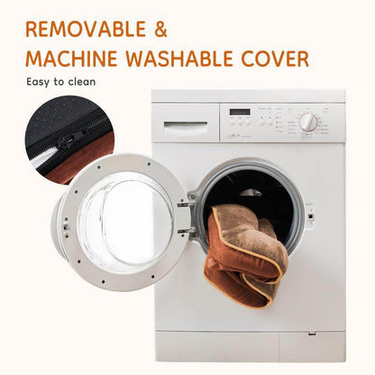 【Deal】Orthopedic Dog Bed, Memory Foam Pet Bed for Medium Dogs with Washable Removable Cover Non-Slip Base Waterproof Liner Egg Crate Foam