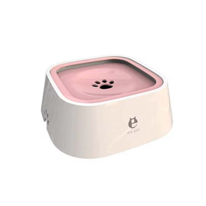 Portable Pet Floating Water Bowl - Anti-Splash, No-Wet-Mouth Dog & Cat