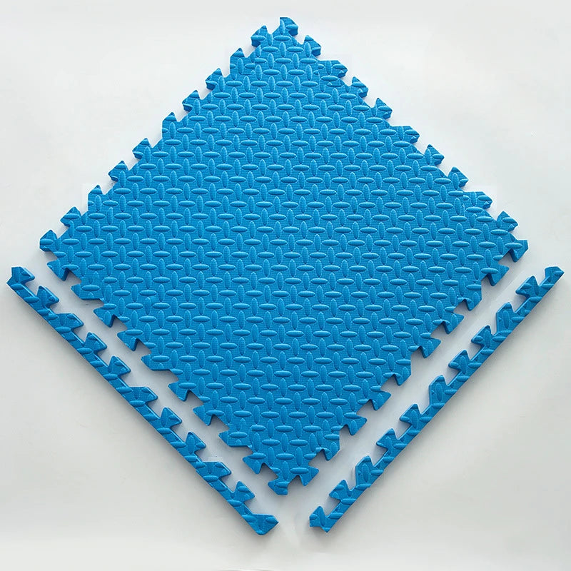 12Pcs Foam Baby Play Mat Puzzle Mat Kids Interlocking Exercise Tiles Rugs Floor Tiles Toy Carpet Soft Carpet 30*30*1Cm
