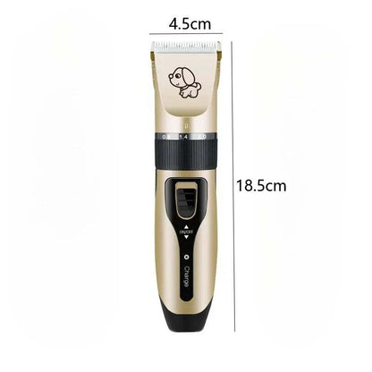 Professional Cat Dog Hair Clipper Grooming Kit Rechargeable Pet Hair Trimmer Shaver Set Animals Hair Cutting Machine Low-Noise