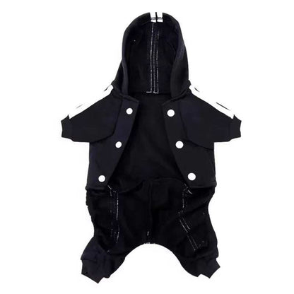 Adidog Clothes Dog Jumpsuit - Warm Puppy Pet Clothes for Dog Hoodies..