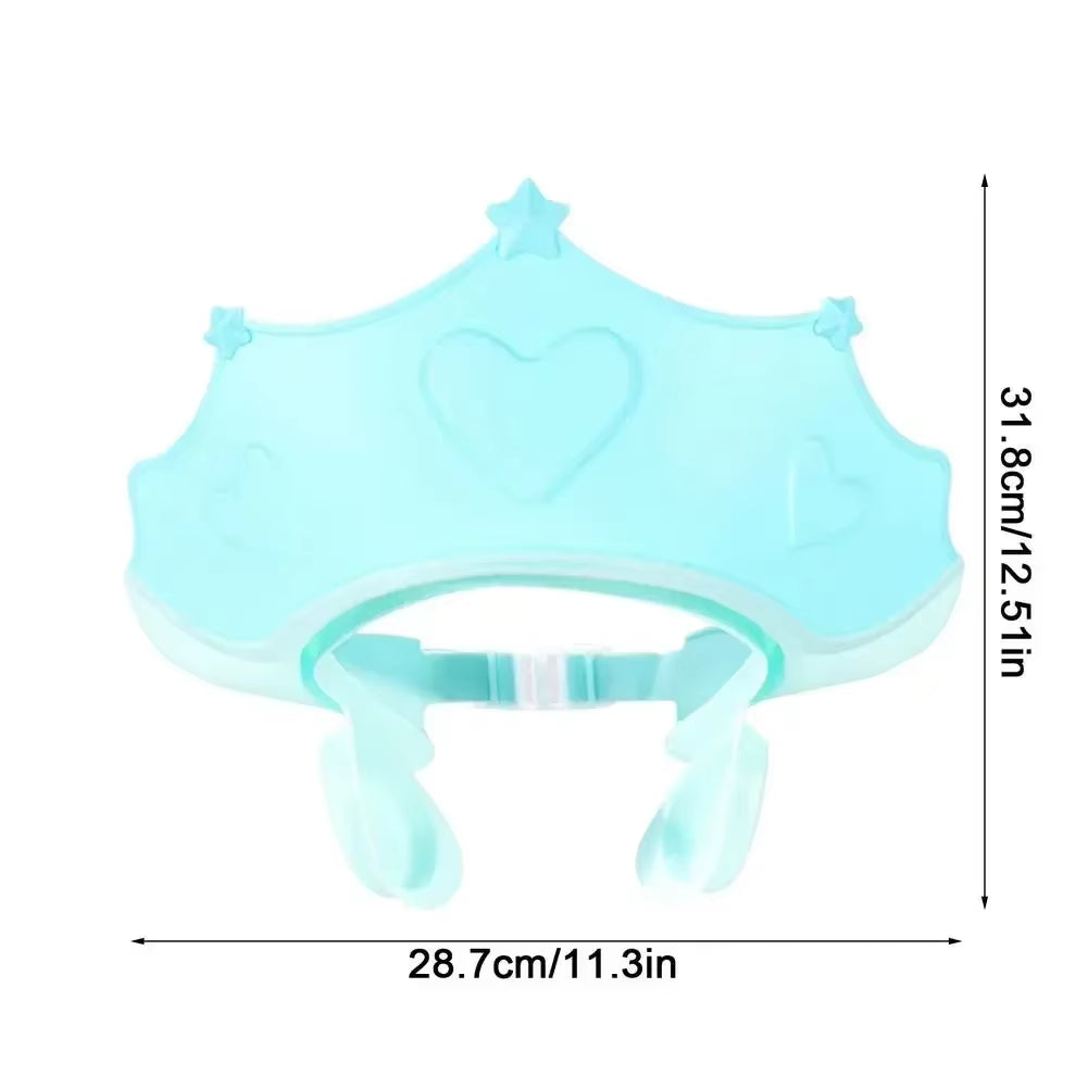For Kids Ear Protection Safe Children Shampoo Bathing Adjustable Hair Wash Hat Shower Protect Head Cover Baby Shower Soft Cap