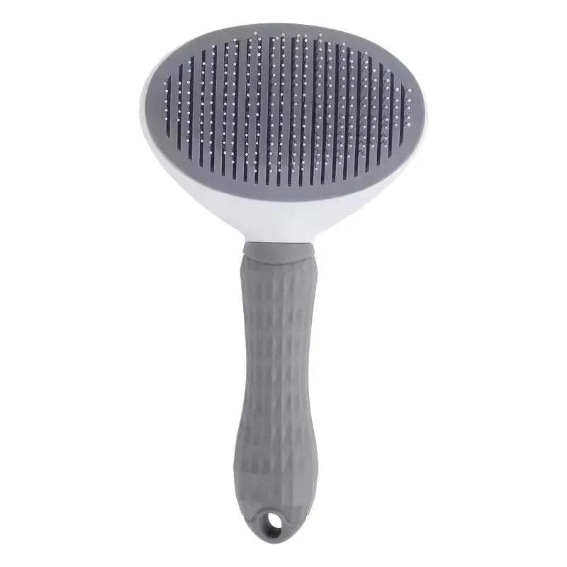 Self-Cleaning Pet Hair Remover Brush for Dogs & Cats - Deshedding Grooming Comb for Long & Short Hair
