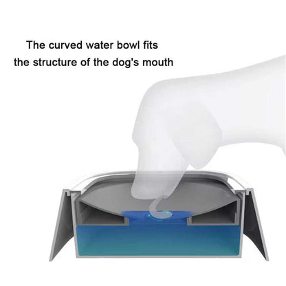 Portable Pet Floating Water Bowl - Anti-Splash, No-Wet-Mouth Dog & Cat