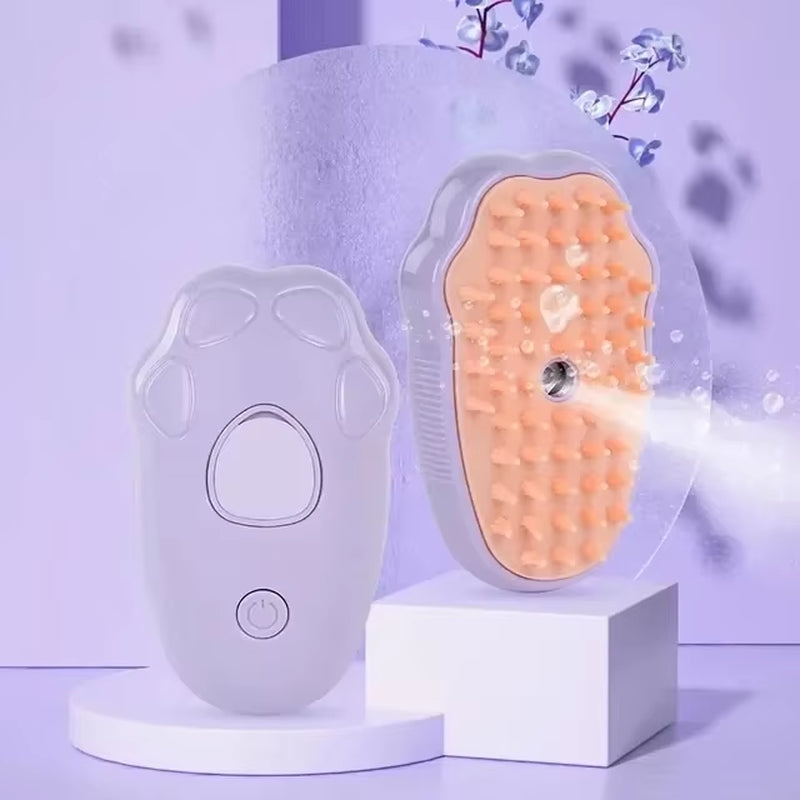 Cat Steam Brush 3 in 1 Electric Pet Brush Cat Hair Brushes Massage Dog Brush Spray Comb Pet Grooming Hair Removal Combs