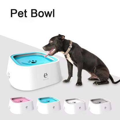 Portable Pet Floating Water Bowl - Anti-Splash, No-Wet-Mouth Dog & Cat