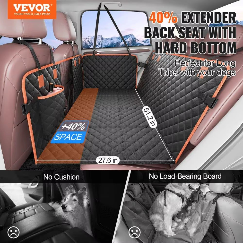 51.2 X 27.6 in Dog Car for SEAT Cover for Back for SEAT Waterproof 600D for Suv